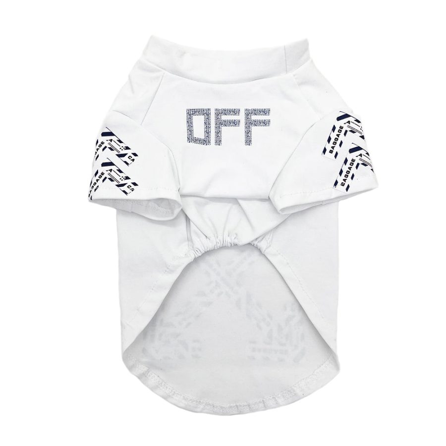 Woof-White Baggage Tee - Image 4