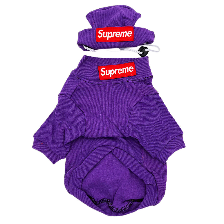 Pupreme Sweatshirt & Hat - Image 4