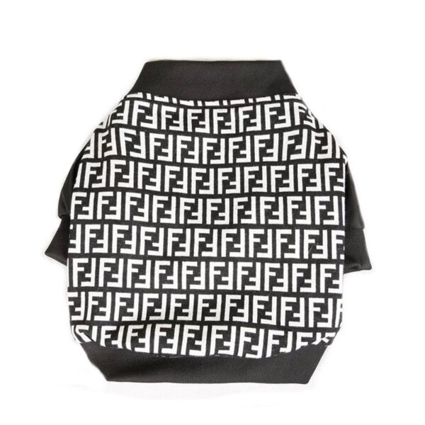 Furdi Black Bomber Jacket - Image 2