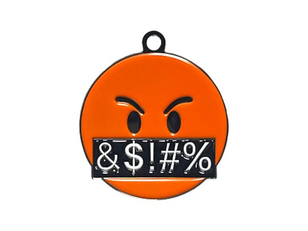 Angry Face Tag