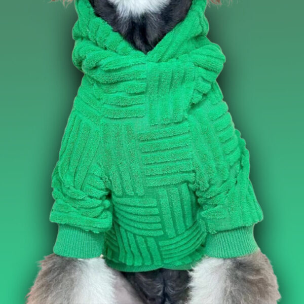 Green Luxury Hoodie - Image 3