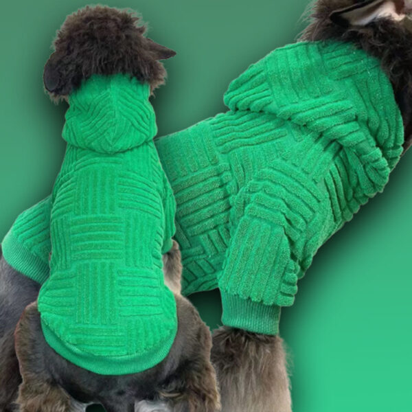Green Luxury Hoodie - Image 2