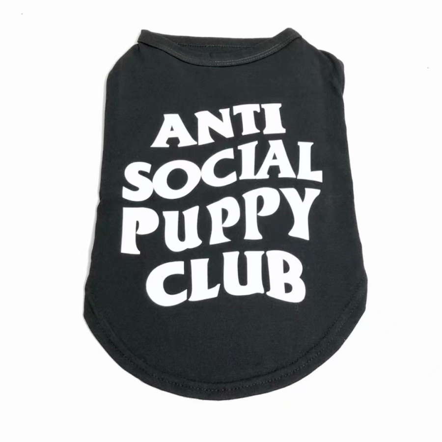Anti Social Puppy Club Sleeveless Tee