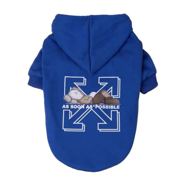 Woof-White x Paws Hoodie