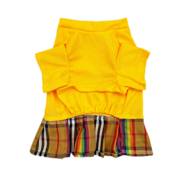 Furberry Rainbow Print Dress - Image 6
