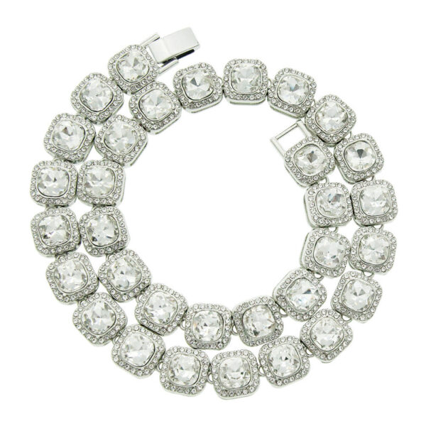 Clustered Tennis Necklace - Image 2