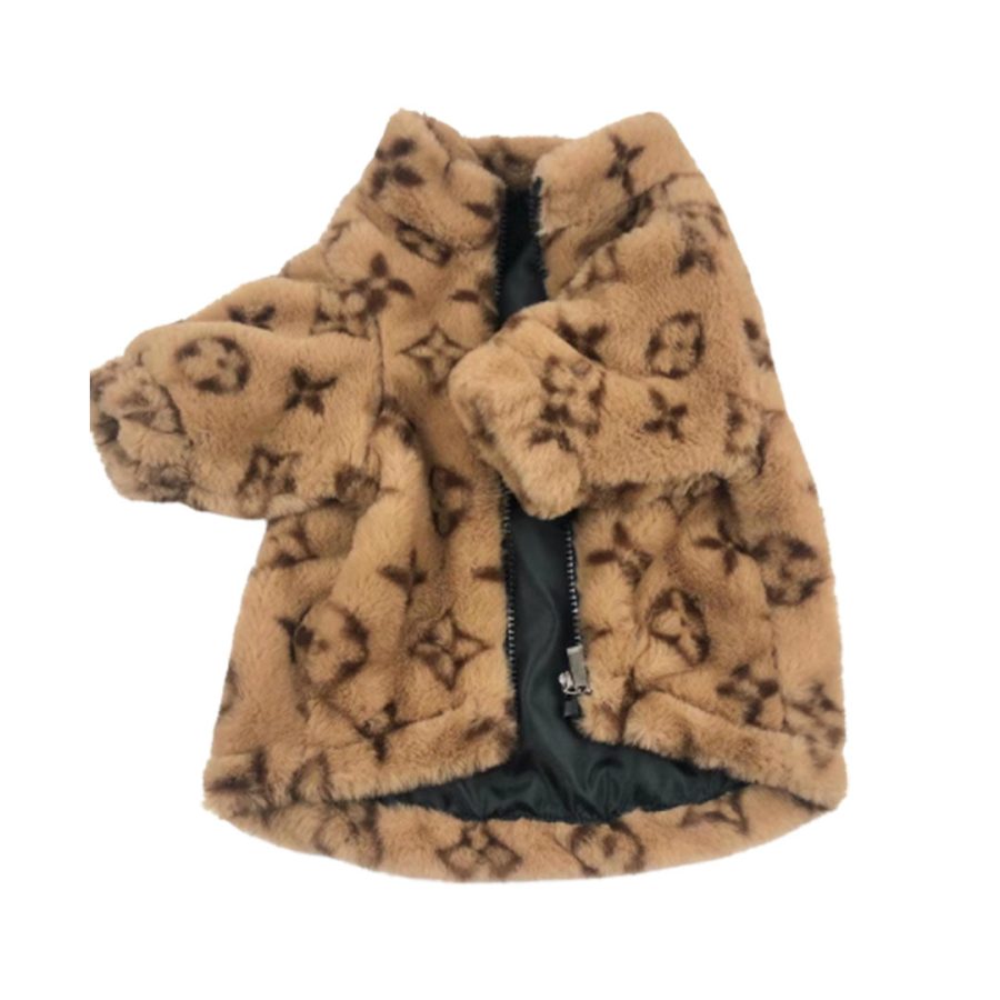 Chewy V Faux Fur Jacket