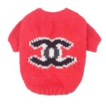 Chewnel Knitted Sweater Hype Pups designer dog clothes.