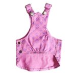 Chewy V Denim Overalls Hype Pups designer dog clothes.