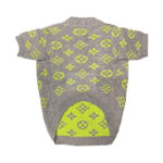 Chewy V Monogram Sweater Hype Pups designer dog clothes.