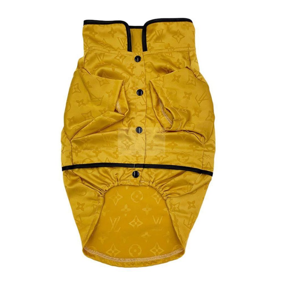 Chewy V Silk Pajamas Hype Pups designer dog clothes.
