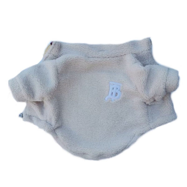Furberry Beige Fleece Jacket - Image 3