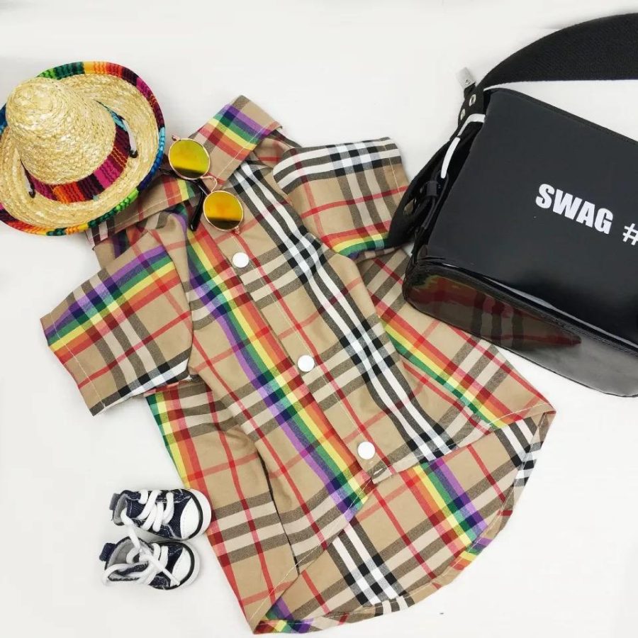 Furberry Rainbow Stripe Shirt