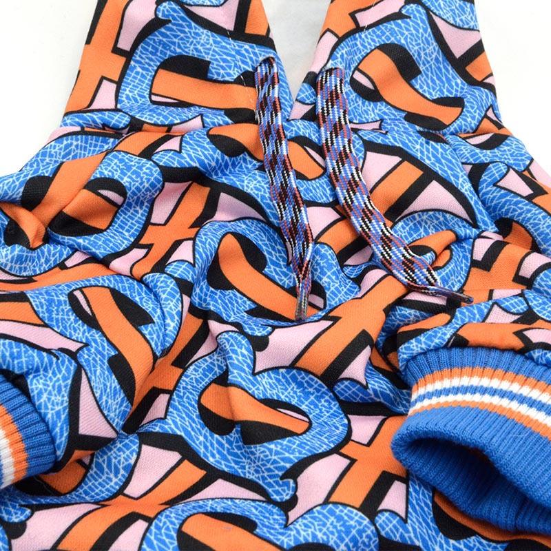 Furberry TB Monogram Hoodie Hype Pups designer dog clothes.
