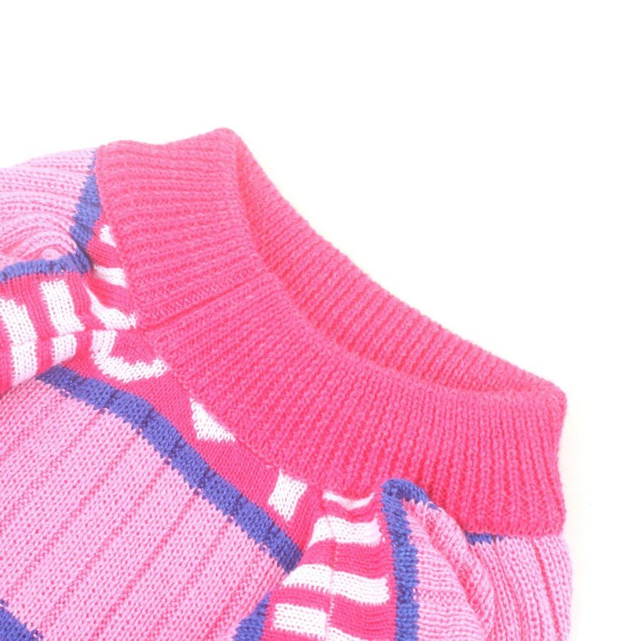 MU MU Ribbed Dog Sweater Hype Pups designer dog clothes.