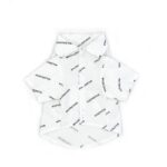 Pawlenciaga Button-Up Shirt Hype Pups designer dog clothes.