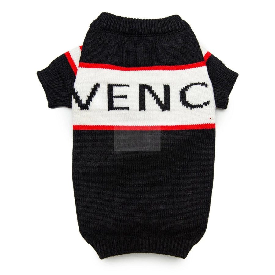 Pawvenchy Box Logo Sweater Hype Pups designer dog clothes.