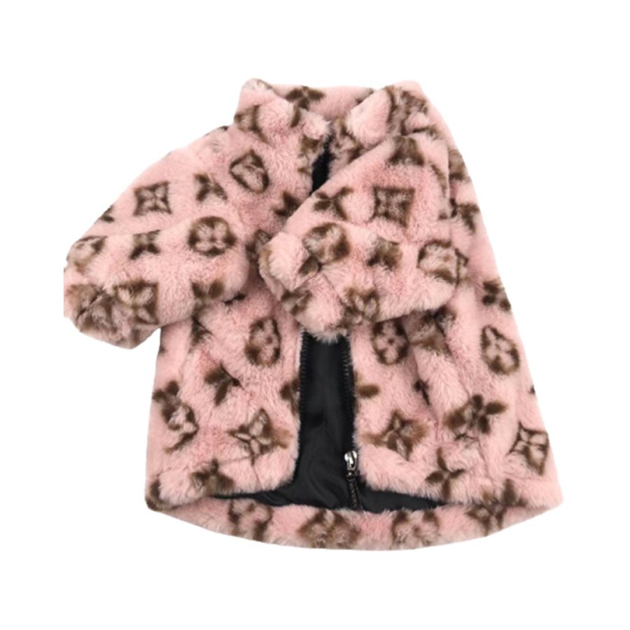 Chewy V Faux Fur Jacket - Image 5