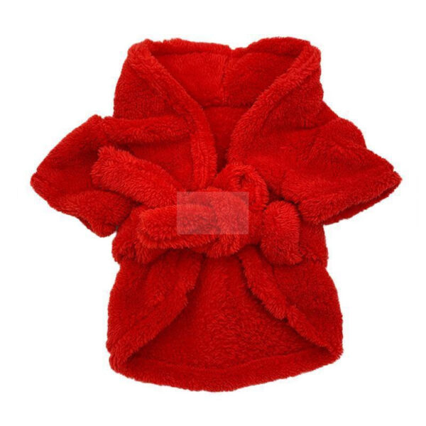 Pupreme Sleeping Robe Hype Pups designer dog clothes.
