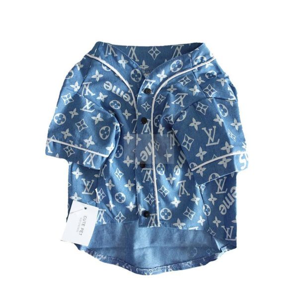 Pupreme x Chewy V Denim Button-Up