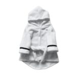 The Lazy Day Bathrobe Hype Pups designer dog clothes.