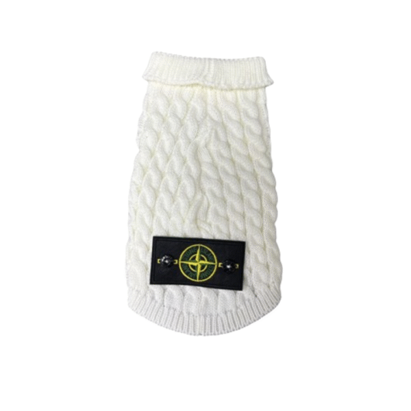Stone Pawland Knitted Sweater - Image 6