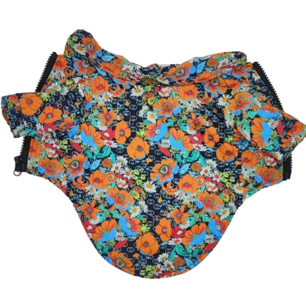 Floral Frost Guard Vest