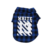 Woof-White Diagonal Plaid Hoodie - Blue