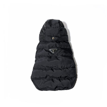Pawda hooded puffer vest flat lay showing snap closures and quilted construction