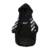 Woof-White Quote Hoodie - Black