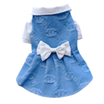 Chewnel Denim Bowtie Dress