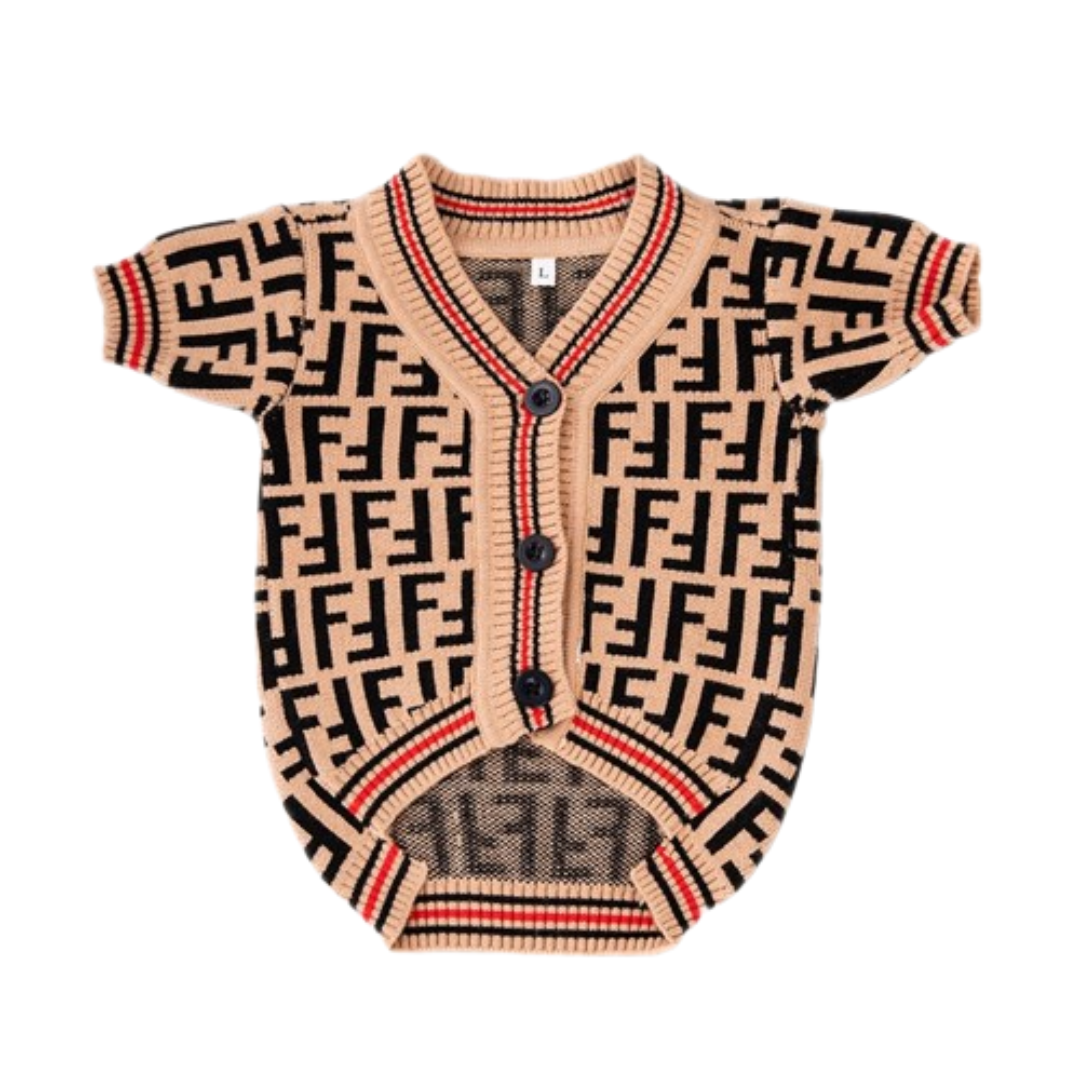 Furdi Monogram Cardigan