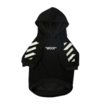 Woof-White Cross Bones Hoodie