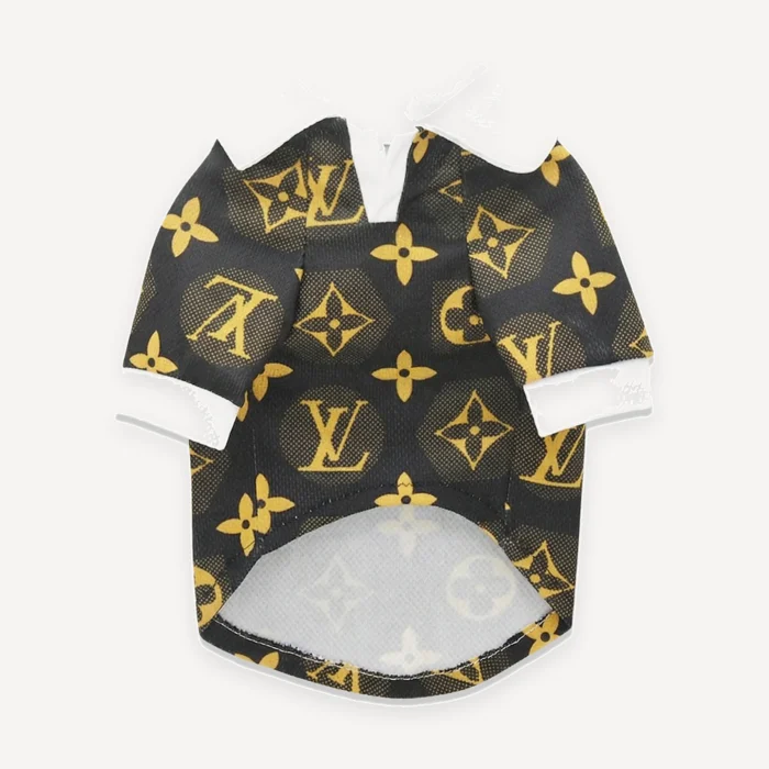 Monogram Rugby dog polo inspired by Louis Vuitton view 10