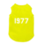 Classic Dog Sports Jersey - Yellow