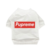 Pupreme Logo Tee - White
