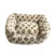 Chewy V Faux Fur Bed - BEIGE