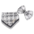 Chewnel Tweed Bandana & Bow Set - White