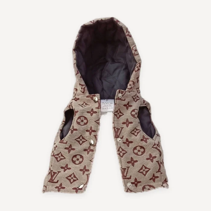 Monogram Quilted Gilet dog apparel inspired by Louis Vuitton view 6