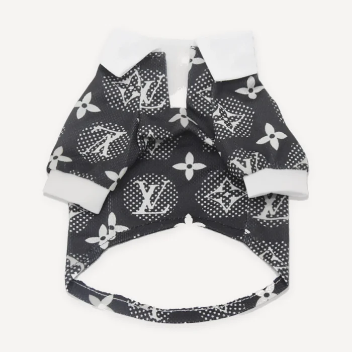 Monogram Rugby dog polo inspired by Louis Vuitton view 6
