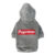 Pupreme Box Logo Hoodie - Gray