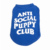 Anti Social Puppy Club Sleeveless Tee - Blue