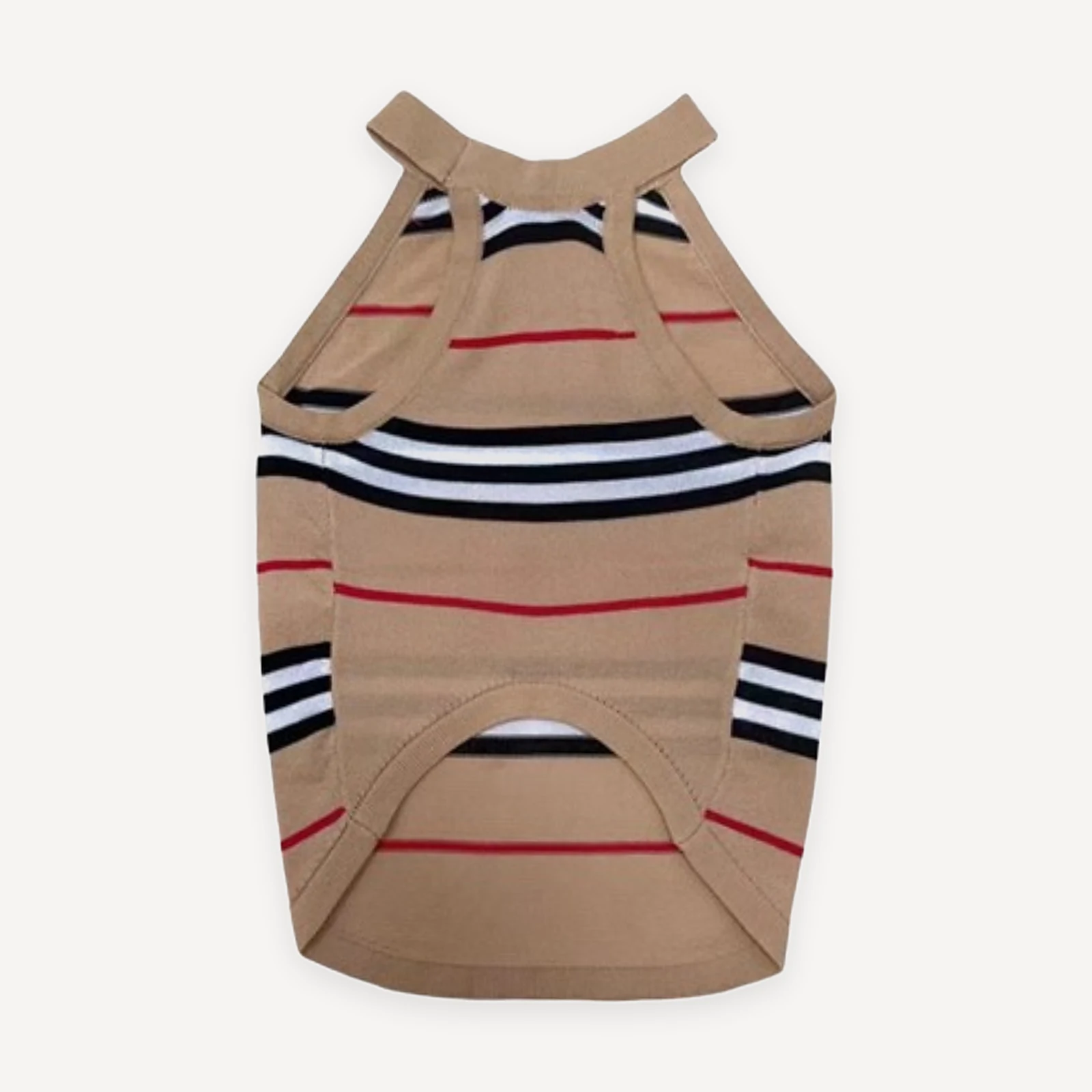 Icon Stripe dog dress inspired by Burberry view 3