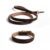 Chewy V Monogram Collar & Leash - Brown