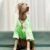 Anti Social Puppy Club Drew Tie Dye Tee - Green