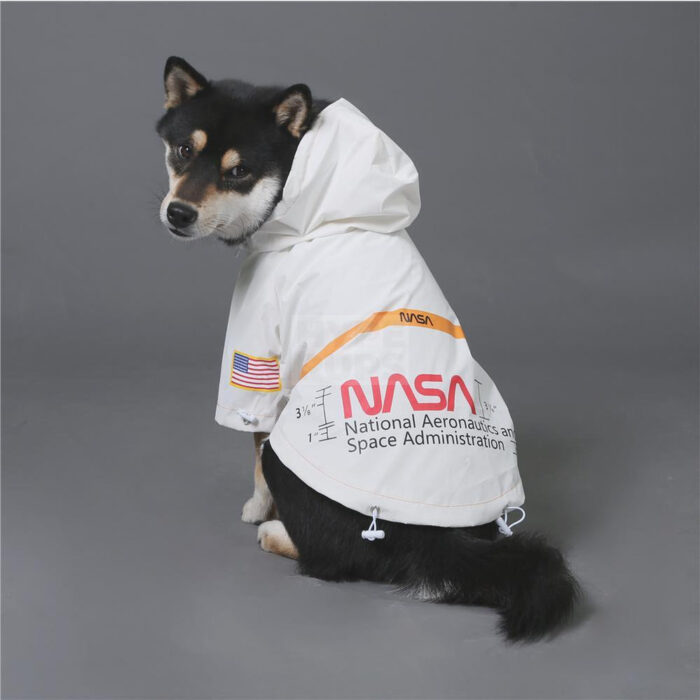 Nasa 3m Reflective dog windbreaker
