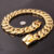 Cuban Link 30mm Dog Collar - Gold
