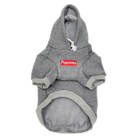 Pupreme Bogo Hoodie Hype Pups designer dog clothes.