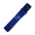 Woof-White Dog Collar & Leash Hype Pups designer dog clothes.