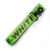 Woof-White Dog Collar & Leash - Green